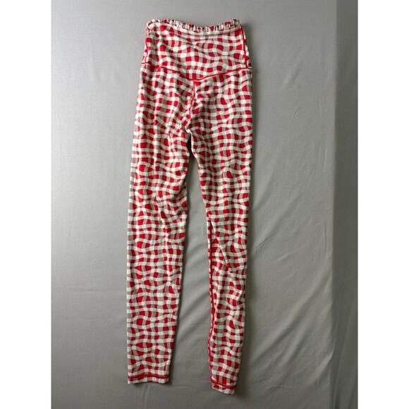 OFFLINE By Aerie Real Me Extra High Waisted Crossover Ruffle Legging XS  Gingham - Picture 4 of 6